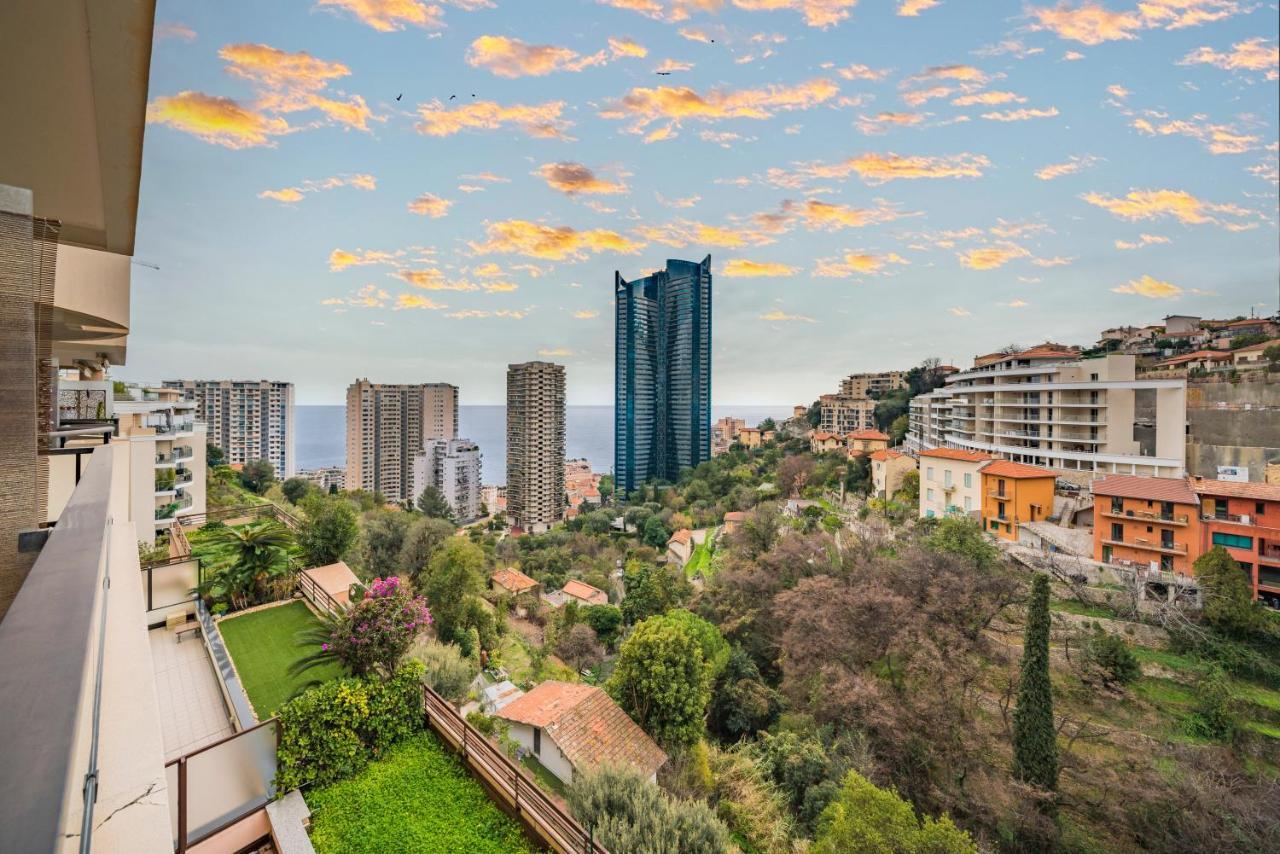 5Mn Monaco - Vue Mer - Parking - Piscine - Bb Beausoleil Exterior foto