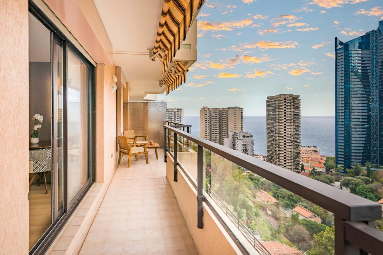 5Mn Monaco - Vue Mer - Parking - Piscine - Bb Beausoleil Exterior foto